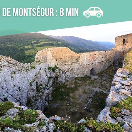 Chambre Triple Deluxe - Gite De La Louve Fougax-et-Barrineuf Dış mekan fotoğraf